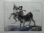 Originele ets van Francisco Goya (1746-1828) mooi ingelijst, Verzenden
