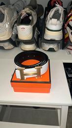 Witte en gouden Hermes riem, Kleding | Dames, Riemen en Ceinturen, Ophalen, Zo goed als nieuw