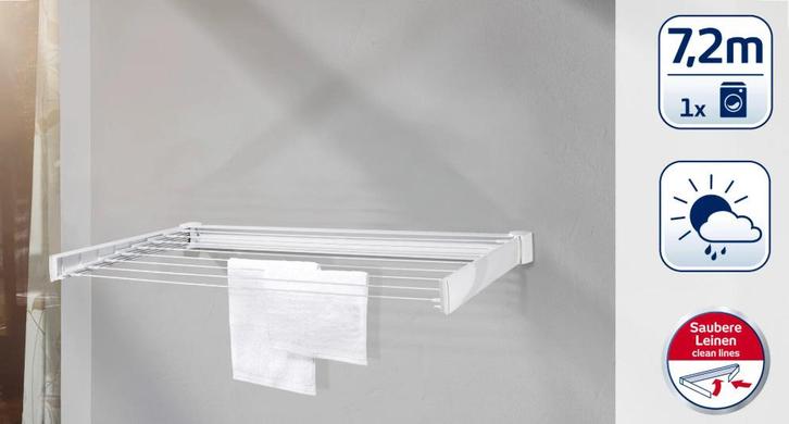 Leifheit inklapbaar droogrek Telegant 72 Protect, Huis en Inrichting, Overige Huis en Inrichting, Zo goed als nieuw, Ophalen