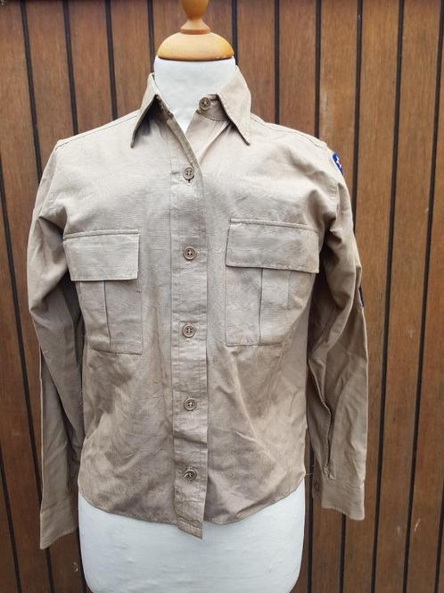 WWII chemise originale W.A.C. caporal 4em USAAF taille S, Collections, Objets militaires | Seconde Guerre mondiale, Autres, Enlèvement ou Envoi