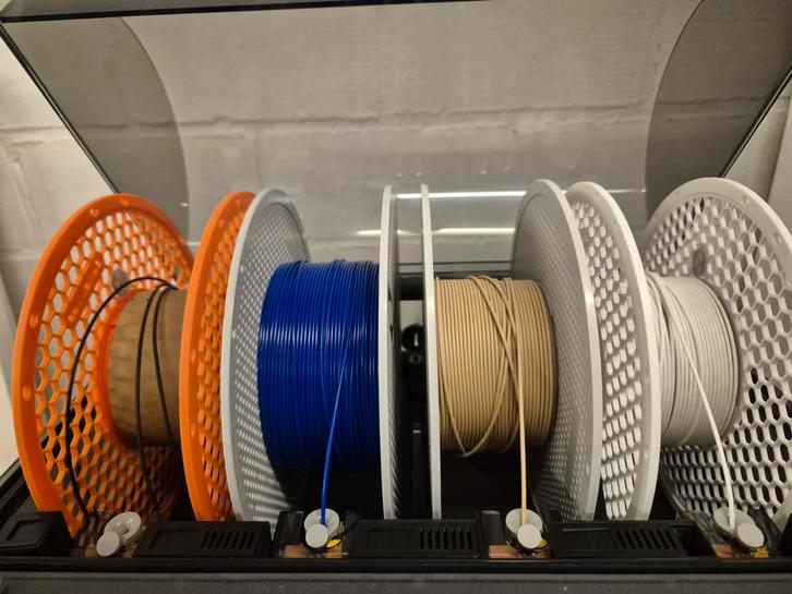 3d printer bamboo lab p1s +AMS + filament, Computers en Software, 3D Printers, Zo goed als nieuw, Ophalen of Verzenden