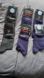 lot 4 paires de chaussette VW et Audi 39/42, Kleding | Heren, Sokken en Kousen, Ophalen of Verzenden, Nieuw, Maat 39 t/m 42, Blauw