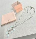 Collier de perles Lola Rose London + certificat White Pearl, Bijoux, Sacs & Beauté, Colliers, Enlèvement ou Envoi, Blanc, Avec pendentif