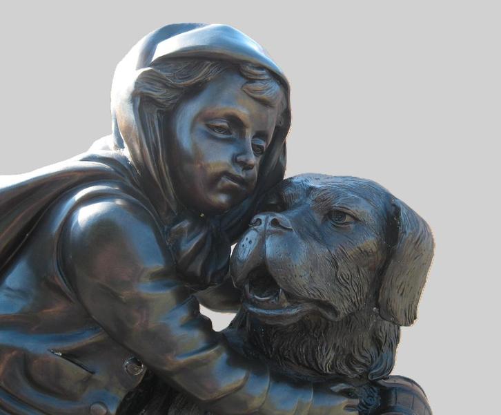 Enorm grote en zware brons A. Moreau, Antiquités & Art, Antiquités | Bronze & Cuivre, Bronze, Enlèvement