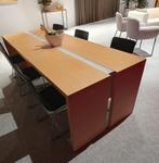 Moderne eetkamer (eettafel + barkast + dressoir), Modern, Gebruikt, Ophalen