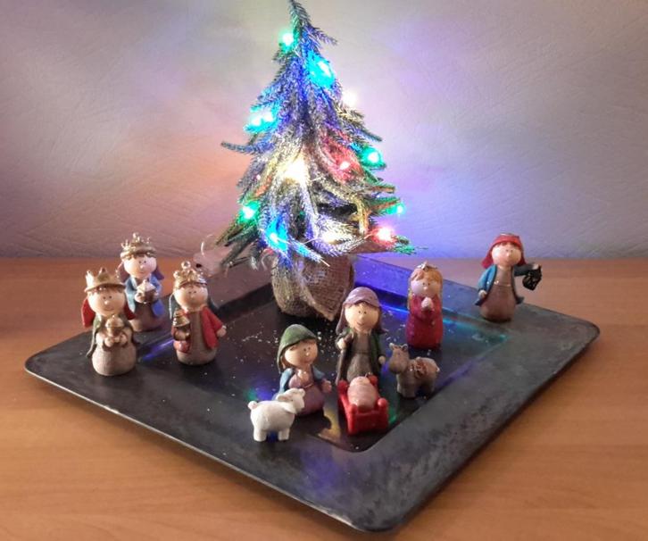 Lot / partij sets van kerststalfiguurtjes ( NIEUW ), Diversen, Kerst, Nieuw, Ophalen of Verzenden