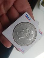 Oude munt Nederland zilveren rijksdaalder 1847, Timbres & Monnaies, Monnaies | Europe | Monnaies non-euro, Enlèvement ou Envoi