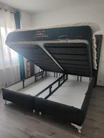 Kingsize bed, Huis en Inrichting, Slaapkamer | Bedden, Ophalen, Gebruikt, Tweepersoons, 180 cm