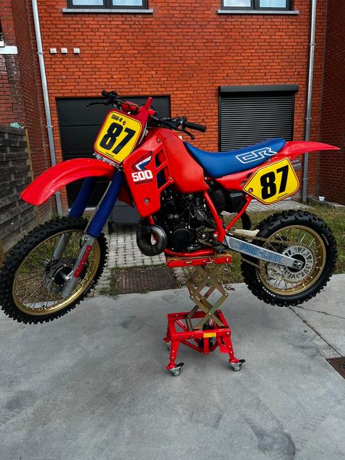 Honda CR500 uit 1987, Fietsen en Brommers, Brommers | Crossbrommers, Zo goed als nieuw, Honda, Ophalen