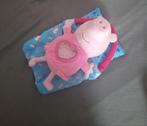 Peppa pig met slaapzak om mee te nemen., Kinderen en Baby's, Ophalen of Verzenden, Zo goed als nieuw