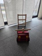 Baby loopwagen auto, Kinderen en Baby's, Ophalen, Zo goed als nieuw, Auto, Met wieltjes