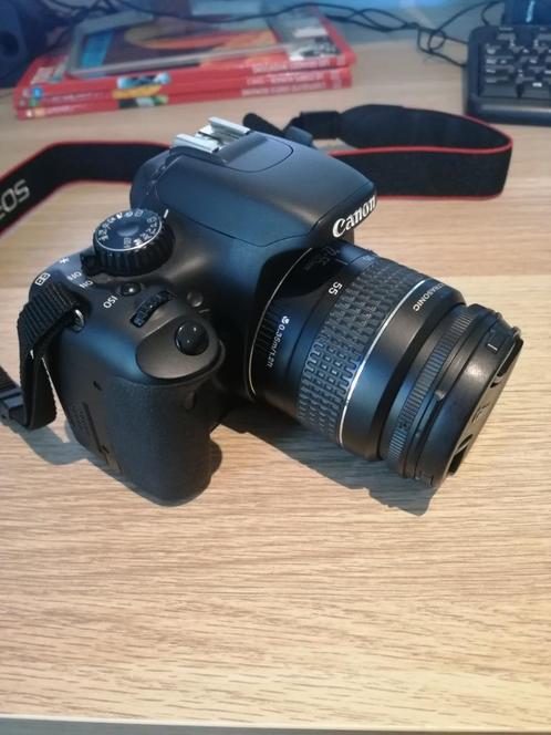 Canon EOS 550 D + objectif EF 22-55 mm USM, TV, Hi-fi & Vidéo, Appareils photo numériques, Utilisé, Canon, Enlèvement ou Envoi