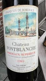 Chateau Fontblanche 1989, Comme neuf, Pleine, France, Enlèvement ou Envoi