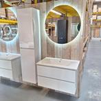 OP=OP Badmeubel Kode 80 glans wit met 2 lades soft close, Ophalen of Verzenden, Nieuw