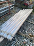 Golfplaten doorzichtig driewandig polycarbonaat, Doe-het-zelf en Bouw, Dakpannen en Dakbedekking, Ophalen, Kunststof, 10 tot 15 m²