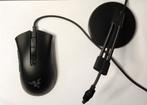 Souris Razer DeathAdder V2 + Razer support pour câble, Souris, Enlèvement ou Envoi, Droitier, Filaire