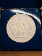 Vileroy & Boch plaquette Charles IV Luxembourg, Antiek en Kunst, Ophalen of Verzenden