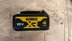 DeWalt Batterij XR 4 Ah DCB182, Doe-het-zelf en Bouw, Verzenden, Gebruikt, Overige typen