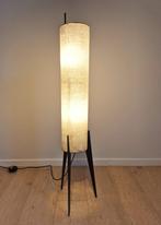 Vintage Raket Vloerlamp, Huis en Inrichting, Gebruikt, 100 tot 150 cm, Metaal, Ophalen