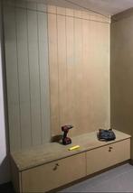 Lage maatkast met kapstok, Huis en Inrichting, Ophalen, 200 cm of meer, 150 tot 200 cm, Zo goed als nieuw