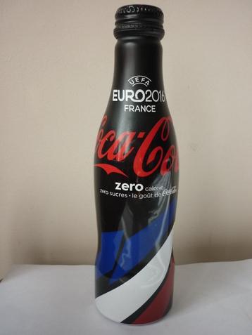 Coca Cola - modèle Euro 2016 - Bouteille aluminium - Mod 2