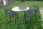 Ensemble table et chaises de jardin neuf, Ophalen, Overige materialen, Bijzettafel, Nieuw