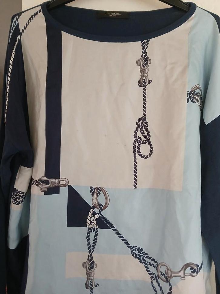 Een tijdloze prachtige MAX MARA - Maat L, Kleding | Dames, Blouses en Tunieken, Zo goed als nieuw, Maat 42/44 (L), Verzenden