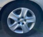 4 banden (bijna nieuw) op stalen velgen, Auto-onderdelen, Ophalen, Gebruikt, 205 mm, Band(en)