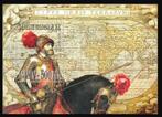 België 2000 - Karel V te paard met wereldkaart - Blok 76**