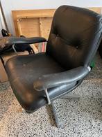Vintage Italiaanse draaistoel (Mobiltecnica Torino) 70’s, Huis en Inrichting, Fauteuils, Ophalen, Gebruikt