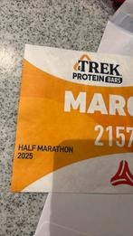 Startnummer halve marathon Antwerp 19okt, Eén persoon