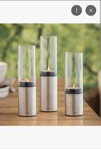 Porte bougie blomus, Maison & Meubles, Accessoires pour la Maison | Bougeoirs & Bougies, Neuf, Gris, Enlèvement ou Envoi, Bougie