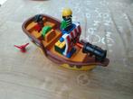 Playmobil 1-2-3 piratenboot, Kinderen en Baby's, Speelgoed | Playmobil, Ophalen of Verzenden, Zo goed als nieuw, Complete set