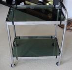 LEUKA Design roltafel, Huis en Inrichting, Tafels | Sidetables, Ophalen, Gebruikt, 50 tot 100 cm, Design