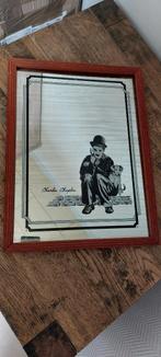 Oude spiegel Charles Chaplin, Antiek en Kunst, Ophalen of Verzenden