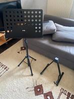 Partituurlezer en gitaarstatief, Muziek en Instrumenten, Ophalen, Zo goed als nieuw