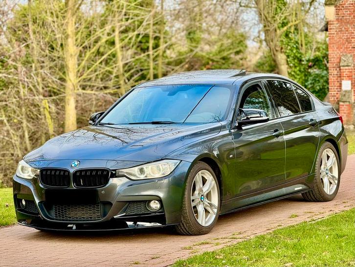 Bmw 318d M-pakket Automaat Panorama, Auto's, BMW, Bedrijf, Automaat, Alcantara, Ophalen