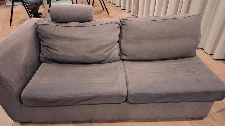 Grijze zetel, Huis en Inrichting, Zetels | Zetels, Stof, Ophalen