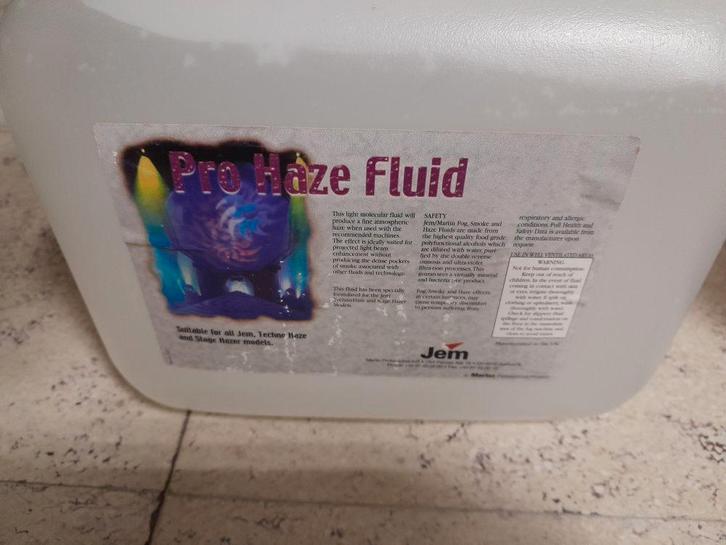 jem pro haze fluid, Musique & Instruments, Lumières & Lasers, Neuf, Détecteur de fumée, Enlèvement