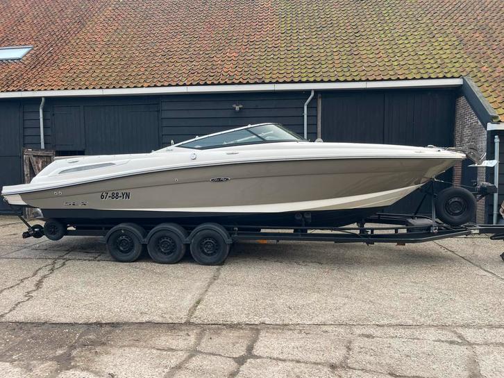 Searay 250slx, Watersport en Boten, Speedboten, Zo goed als nieuw, Benzine, 200 pk of meer, Binnenboordmotor, Ophalen of Verzenden