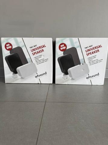 Artsound speakers 4 boxen . Wit . Ongeopend. Uni40W ., Enlèvement ou Envoi, Neuf