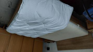 Lit, Beige, 140 cm, Enlèvement, Utilisé