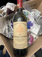 Puiseguin st emilion 1983 chateau des laurets, Ophalen, Frankrijk, Rode wijn