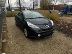 Peugeot 207 cabrio benzine met keuring en garantie, Auto's, Voorwielaandrijving, 4 zetels, Stof, Zwart