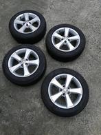 4 pneus hiver GOODYEAR 185/60R15 sur jantes VW, Auto-onderdelen, Banden en Velgen, Ophalen, Gebruikt, 15 inch, Band(en)
