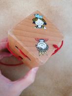 Houten blok met pen om te leren rijgen, Kinderen en Baby's, Ophalen, Gebruikt