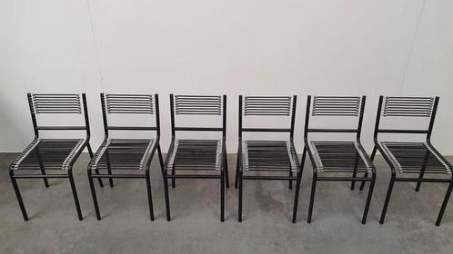 6 of 12 zwarte Sandows Rene Herbst bauhaus stoelen, Antiek en Kunst, Antiek | Meubels | Stoelen en Sofa's, Ophalen