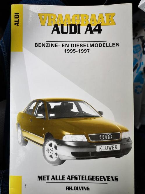 Audi A4 vraagbaak benzine & dieselmodellen 95-97 als nieuw, Auto diversen, Handleidingen en Instructieboekjes, Ophalen of Verzenden