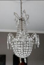 antieke kristallen luster, kristalluchter, kroonluchter, Antiek en Kunst, Ophalen of Verzenden