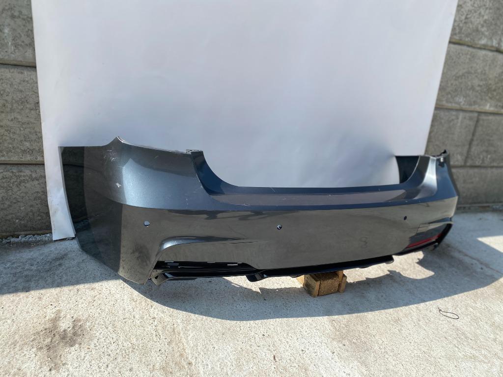 Pare-choc arriere BMW serie 3 F30 Pack M, Enlèvement, Utilisé, BMW, Pare-chocs